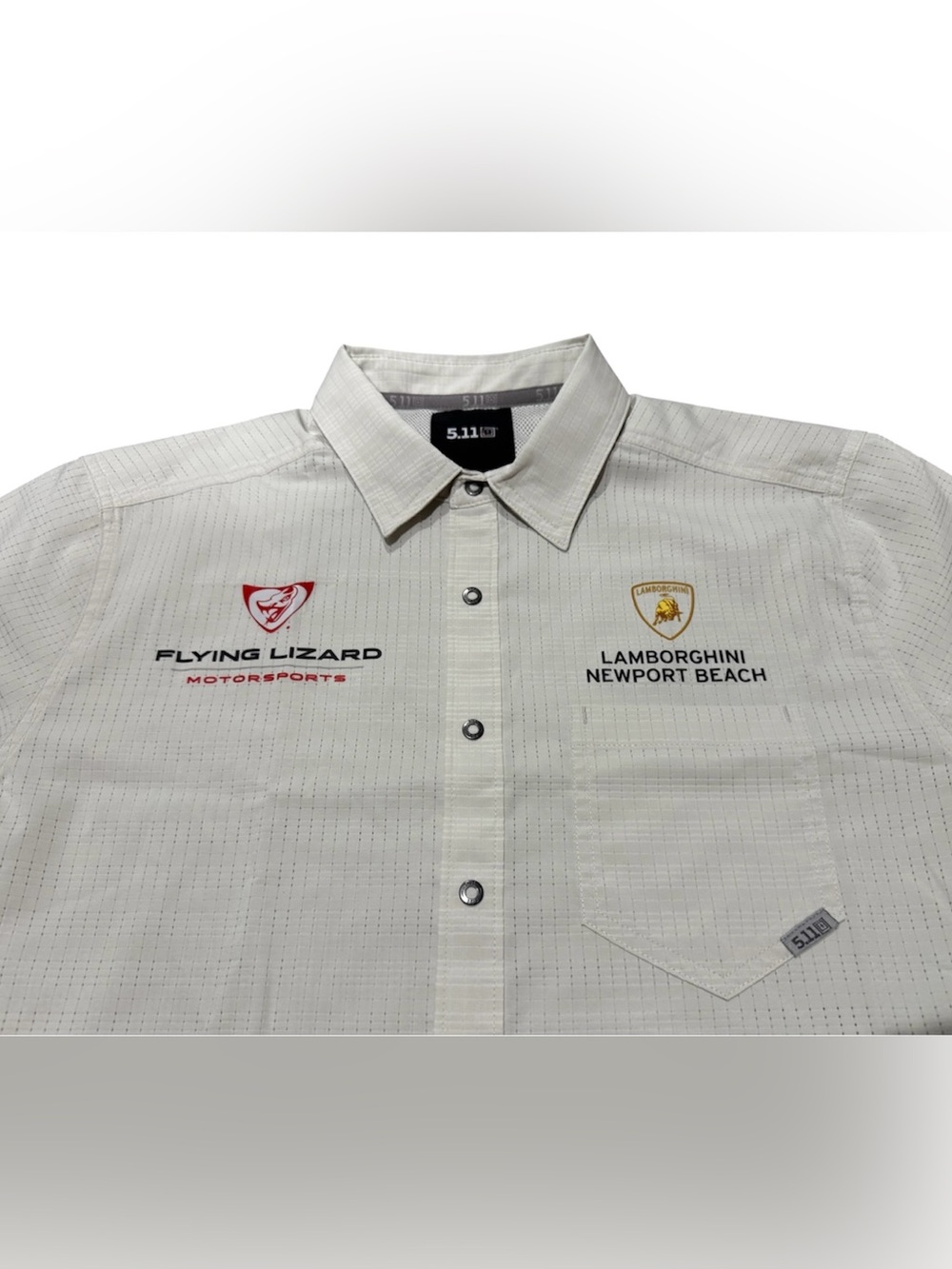 5.11 Tactical Aerial Short Sleeve Shirt Lamborghini Promo Racing Team Medium